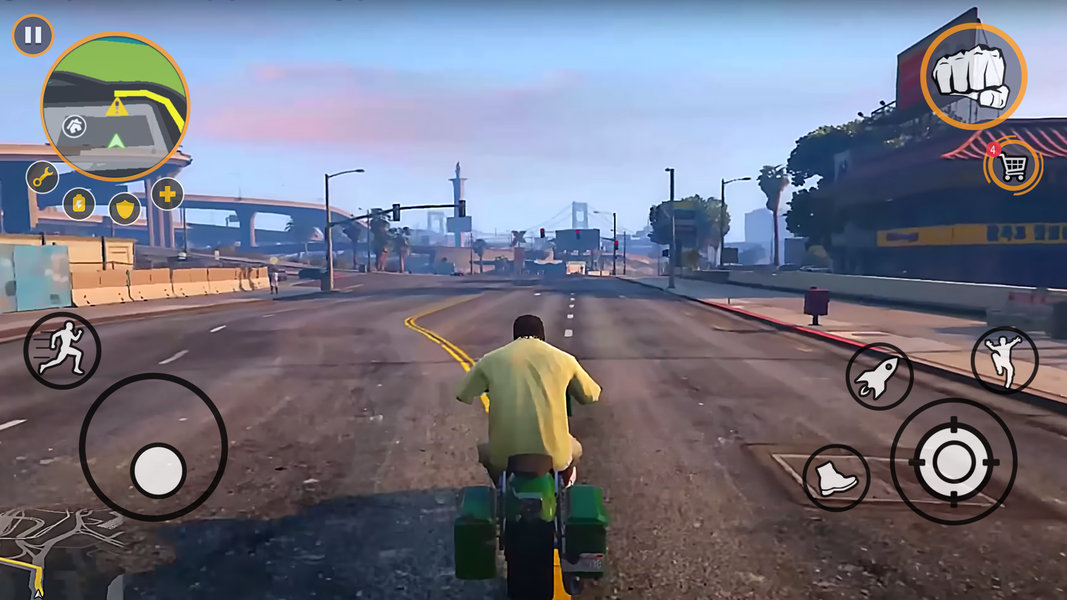 Gangster City: Mafia Crime - Gameplay image of android game