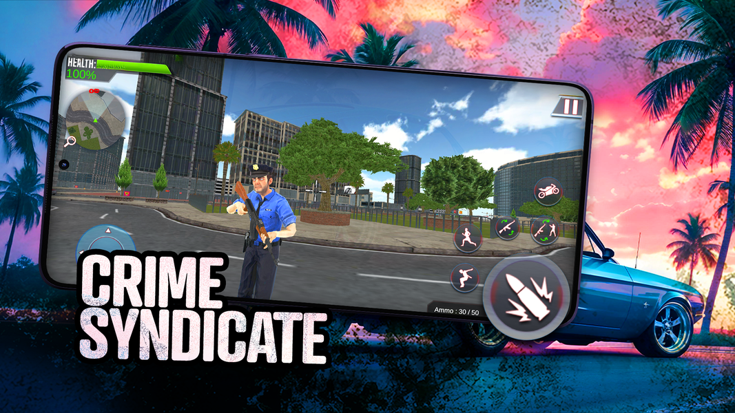 Crime Syndicate: Gangster Game - Gameplay image of android game