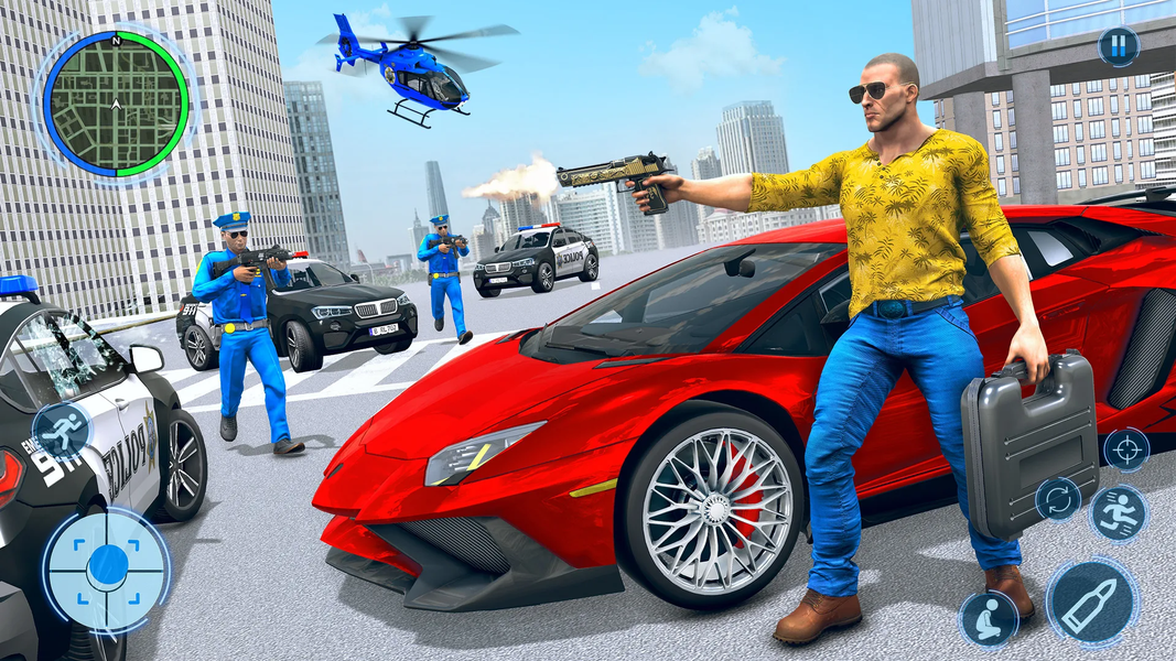 Real Gangster Crime City - Gameplay image of android game