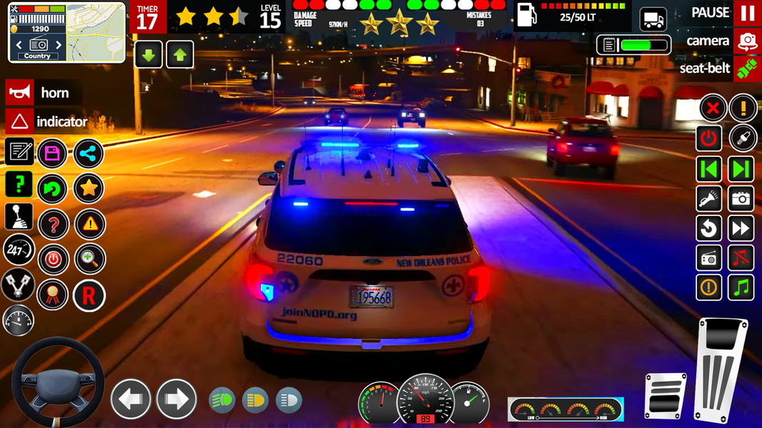 Police Car Chase-Gangster Game - عکس بازی موبایلی اندروید