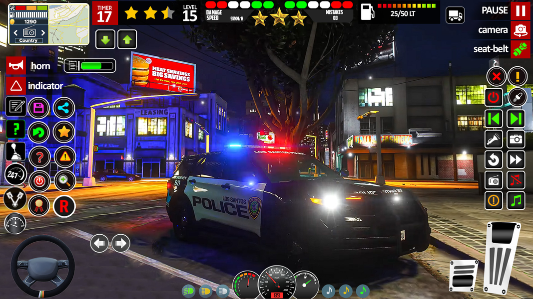 Police Car Chase-Gangster Game - عکس بازی موبایلی اندروید