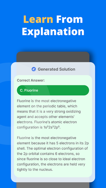 PhotoSolve: AI Homework Helper - Image screenshot of android app