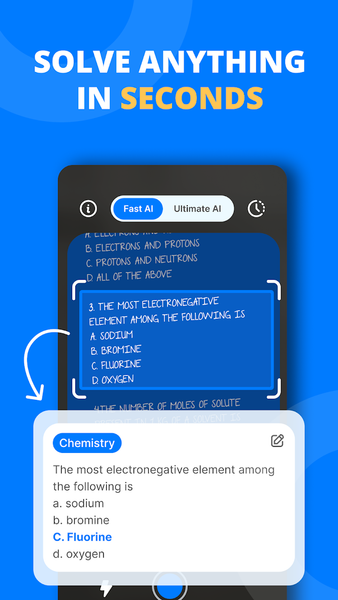 PhotoSolve: AI Homework Helper - Image screenshot of android app