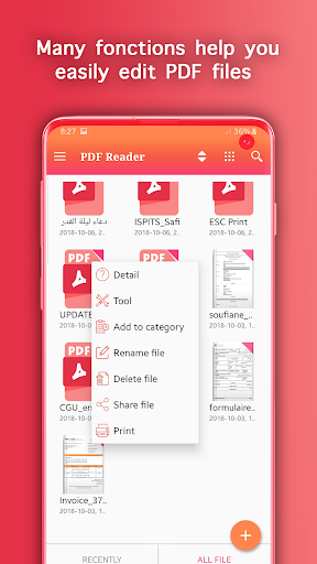 PDF Reader - PDF File viewer & - Image screenshot of android app