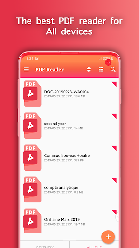 PDF Reader - PDF File viewer & - Image screenshot of android app