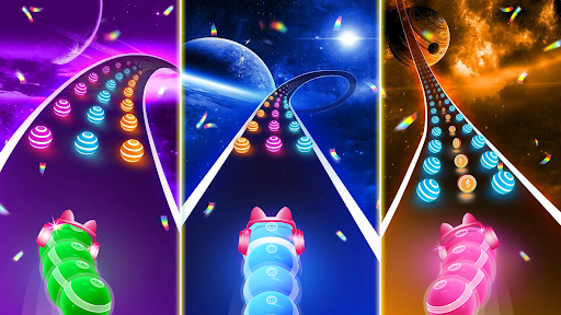 Dancing Snake: Colorful Balls - عکس برنامه موبایلی اندروید