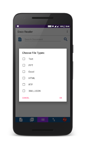 Docx Reader PDF Viewer Word - عکس برنامه موبایلی اندروید