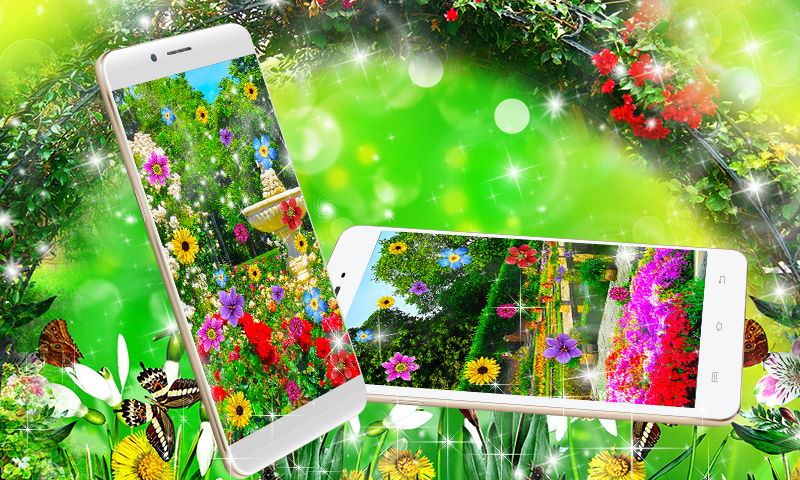 Garden Live Wallpaper HD - عکس برنامه موبایلی اندروید