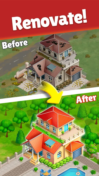 Garden Design Makeover - Gameplay image of android game