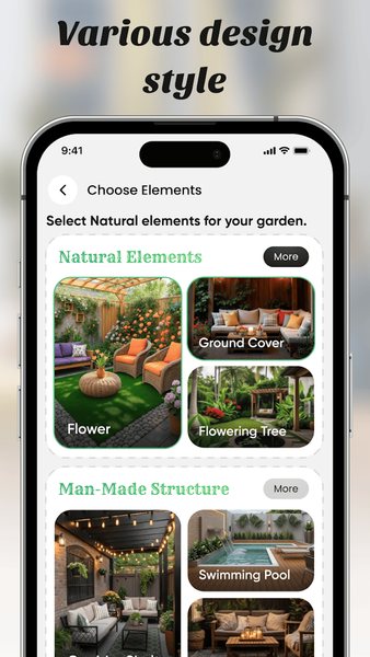 AI Garden Style: Backyard Plan - عکس برنامه موبایلی اندروید