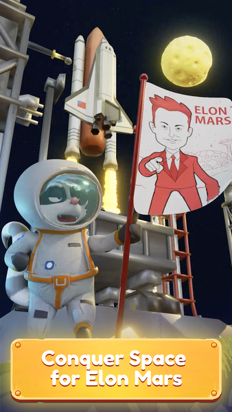 ElonMars Spaceflight Simulator - Gameplay image of android game
