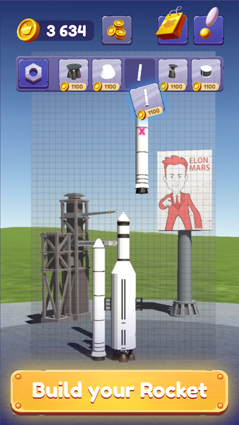 ElonMars Spaceflight Simulator - Gameplay image of android game