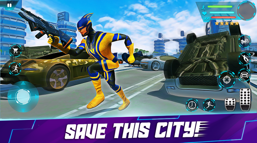 Super Speed Hero | City Rescue - عکس بازی موبایلی اندروید