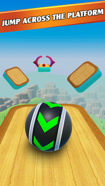 Fast Ball Jump - Going Ball 3d - Gameplay image of android game