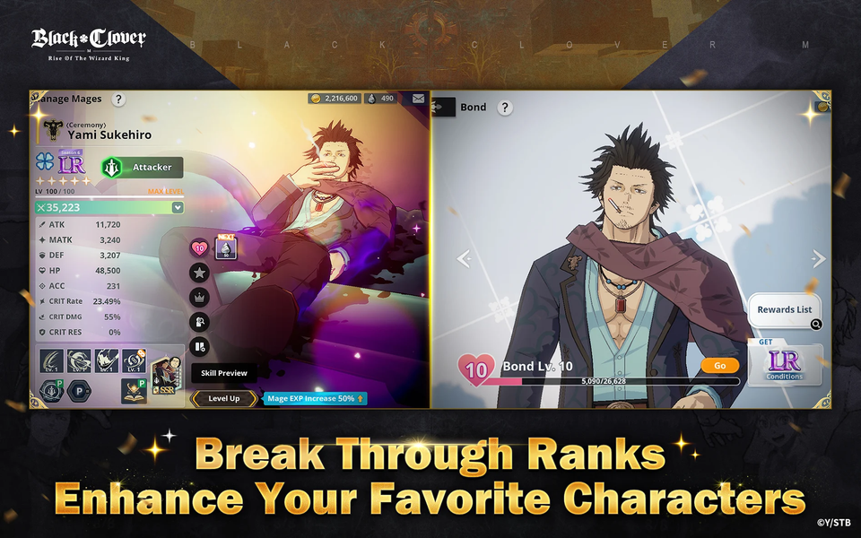 Black Clover M - Gameplay image of android game
