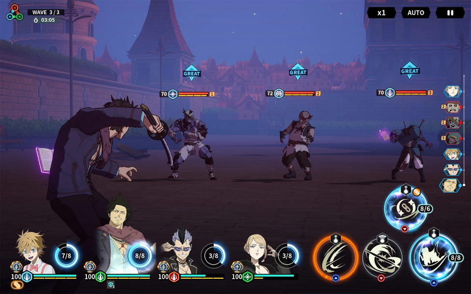 Black Clover M - Gameplay image of android game