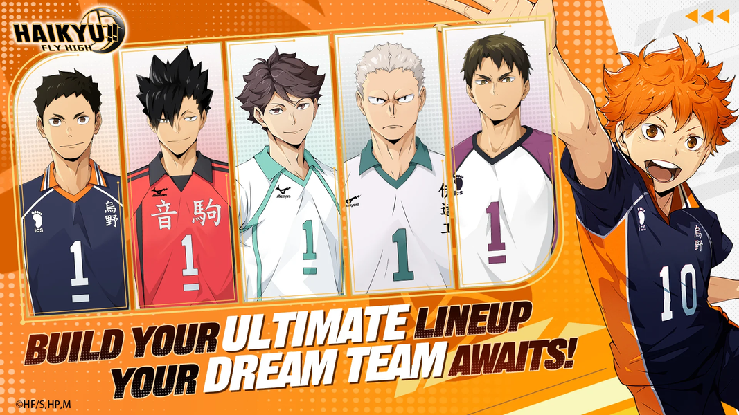 HAIKYU!! FLY HIGH - Gameplay image of android game