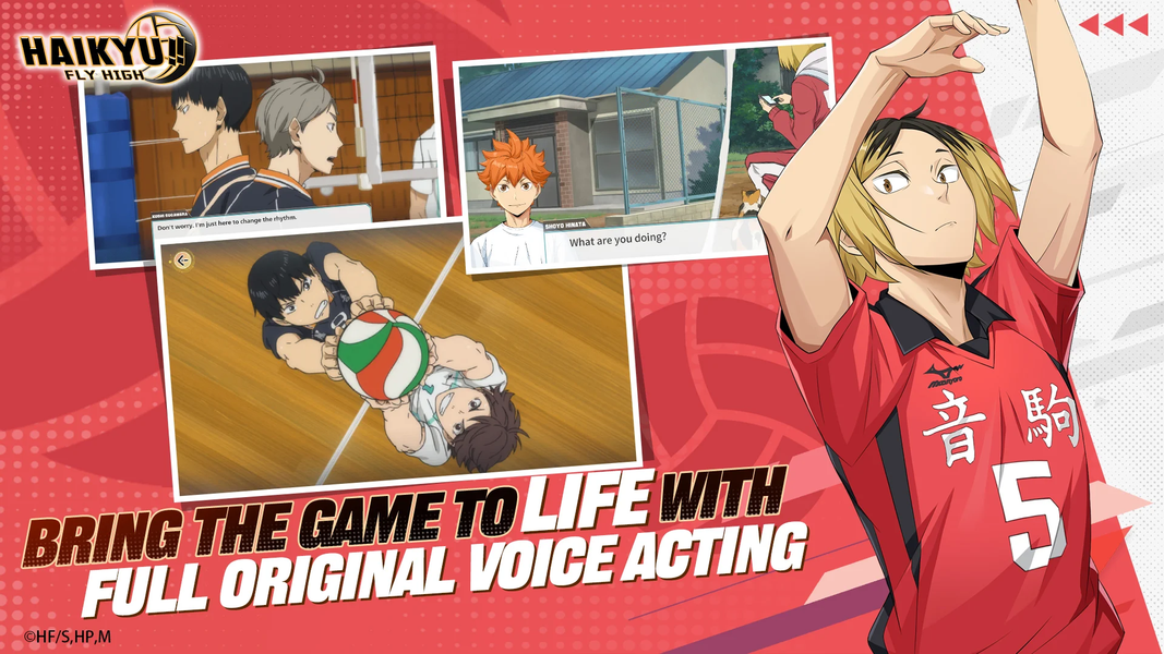 HAIKYU!! FLY HIGH - عکس بازی موبایلی اندروید
