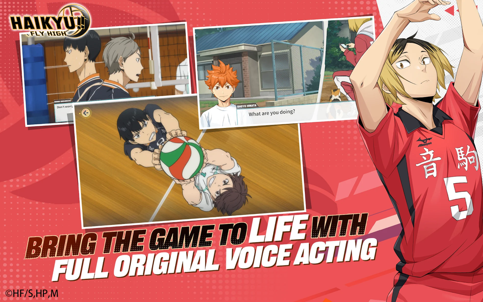 HAIKYU!! FLY HIGH - عکس بازی موبایلی اندروید