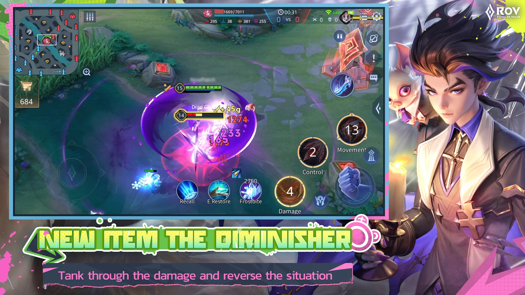 Garena RoV: Light VS Shadow! - عکس برنامه موبایلی اندروید