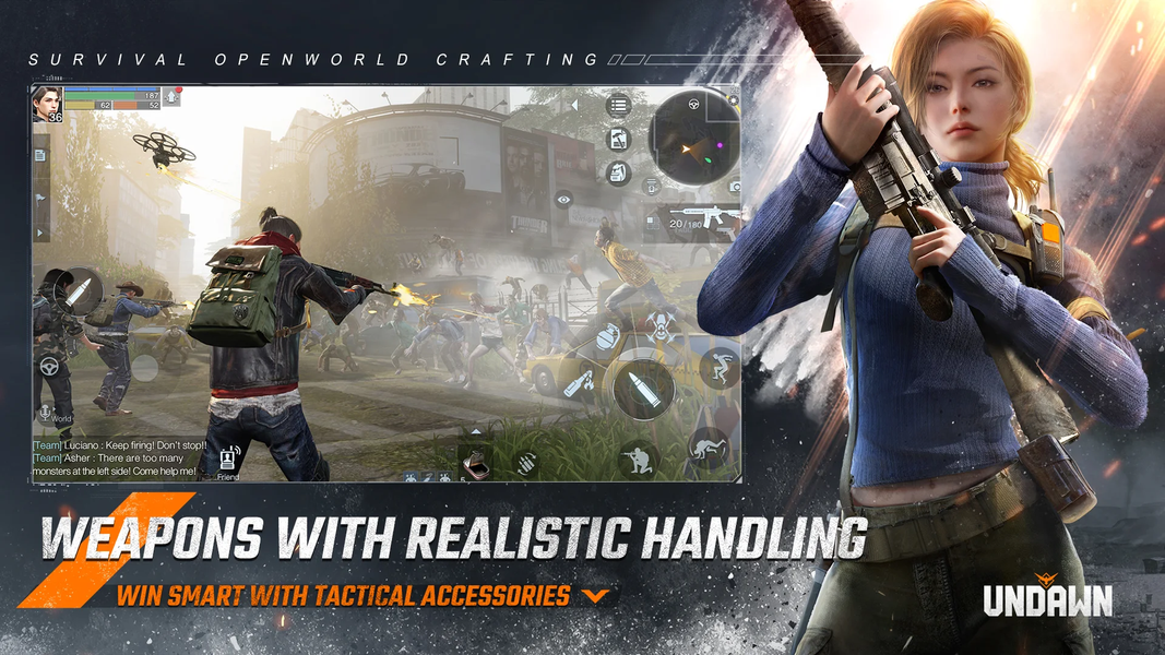 Garena Undawn - عکس بازی موبایلی اندروید
