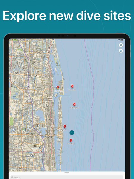 Garmin Dive™ - عکس برنامه موبایلی اندروید