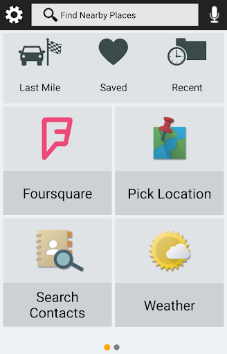 Garmin Smartphone Link - Image screenshot of android app