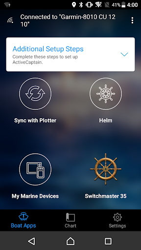 Garmin ActiveCaptain® - Image screenshot of android app