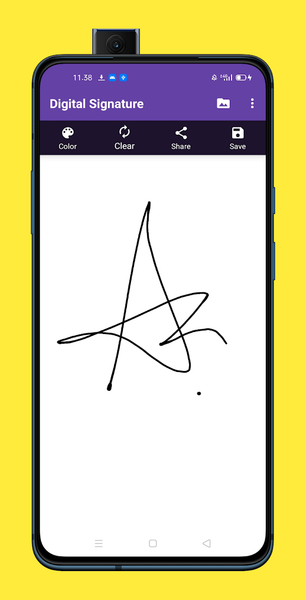 Digital Signature - عکس برنامه موبایلی اندروید