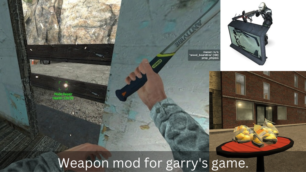 Weapon mods for gmod - عکس برنامه موبایلی اندروید