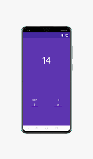 True Random Number Generator - Image screenshot of android app