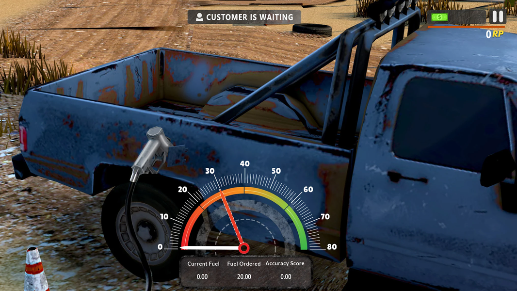 Gas Station Junkyard Simulator - Gameplay image of android game