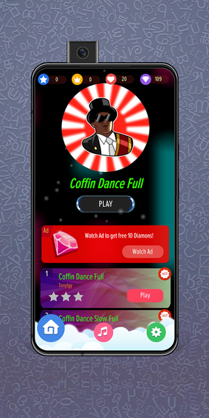 Coffin Dance Meme - 🎹 Piano G - عکس بازی موبایلی اندروید