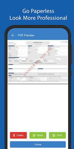 Gas Engineer Software - Image screenshot of android app