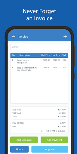 Gas Engineer Software - Image screenshot of android app