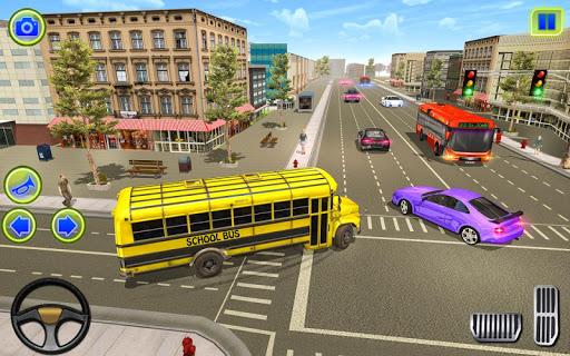 School Bus Driving Games : City Coach Bus Driver - عکس برنامه موبایلی اندروید