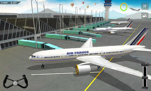 Open World City Airplane Flying Pilot 3D: Flight Simulator Plane  Games::Appstore for Android