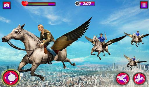Wild Flying Horse Simulator - عکس بازی موبایلی اندروید