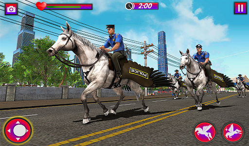 Wild Flying Horse Simulator - عکس بازی موبایلی اندروید
