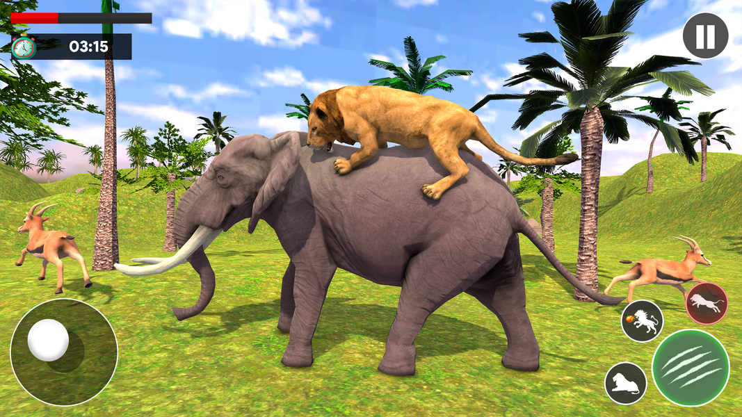Lion Hunting Simulator Game - عکس بازی موبایلی اندروید