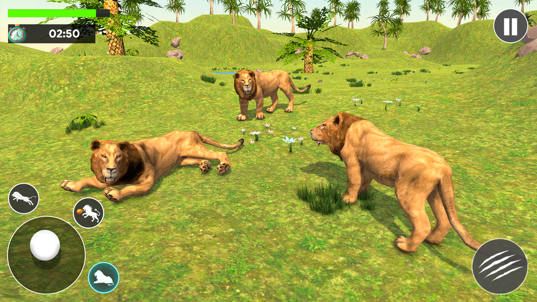 Lion Hunting Simulator Game - عکس بازی موبایلی اندروید