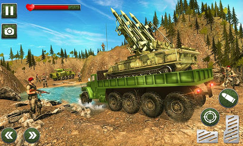 Army Truck Sim - Truck Games - عکس بازی موبایلی اندروید
