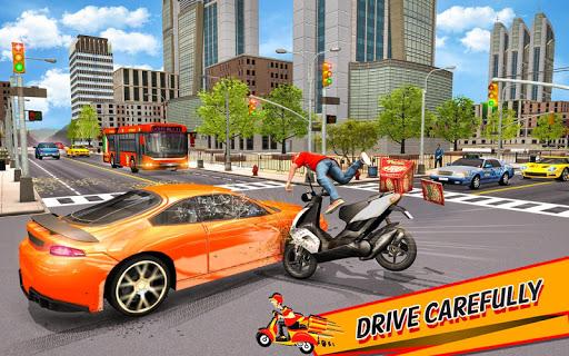 Pizza Delivery Boy Bike Games - Gameplay image of android game