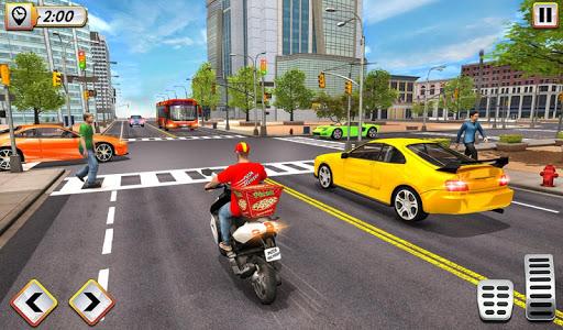 Pizza Delivery Boy Bike Games - Gameplay image of android game