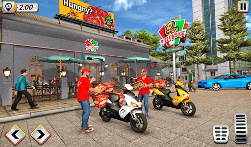Pizza Delivery Boy Bike Games - Gameplay image of android game