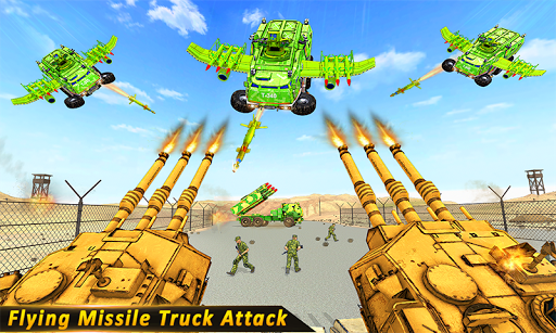 US Army Flying Truck Simulator - عکس بازی موبایلی اندروید