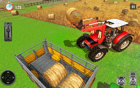 Tractor Driving Game: Farm Sim - عکس برنامه موبایلی اندروید