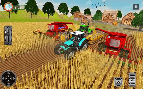 Tractor Driving Game: Farm Sim - عکس برنامه موبایلی اندروید