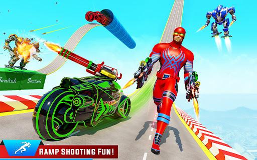 Speed Hero Robot Bike Racing - Image screenshot of android app