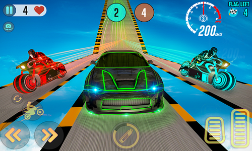 Bike Racing Motorcycle Game 3D - Gameplay image of android game